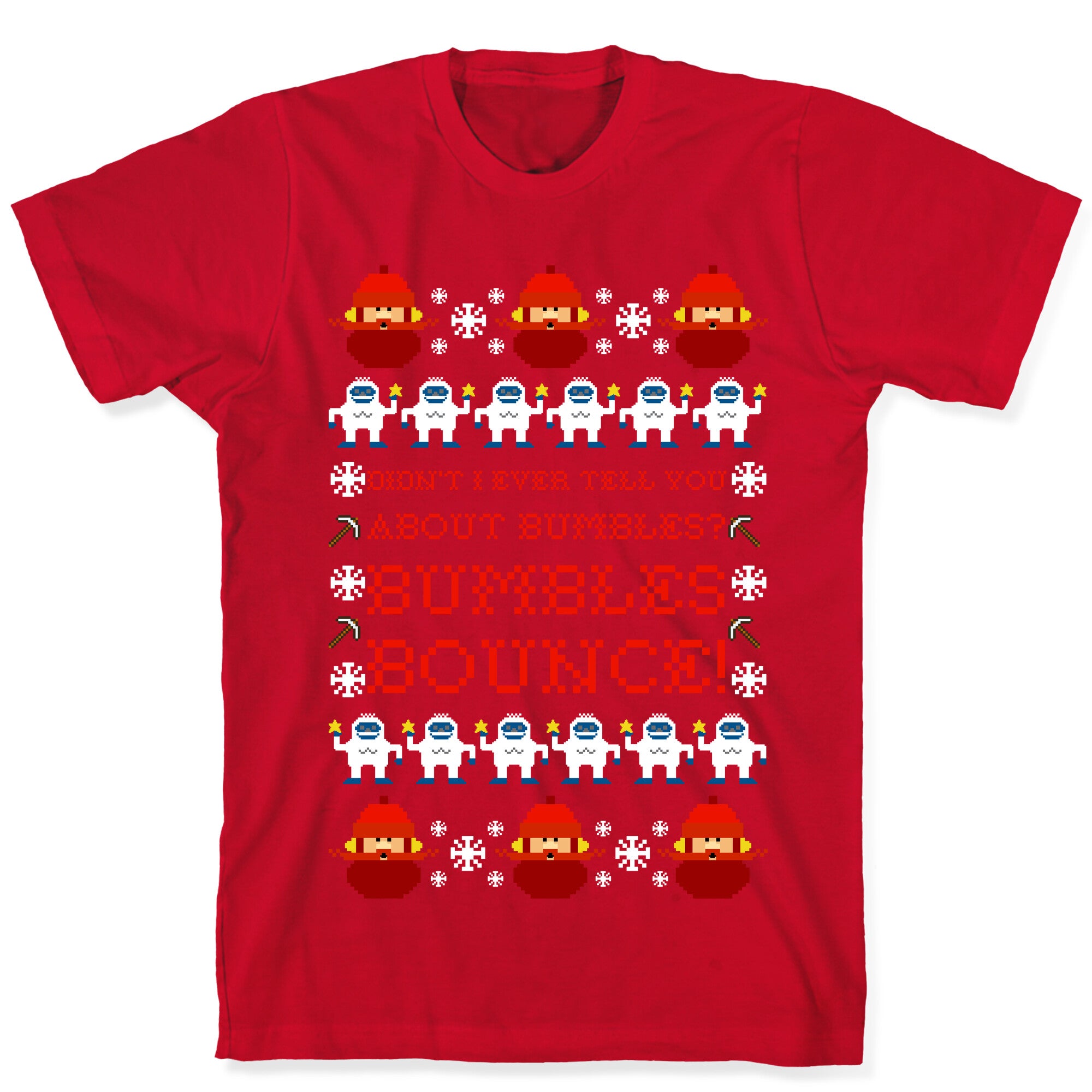 Yukon Cornelius and Bumble Ugly Sweater T-Shirt